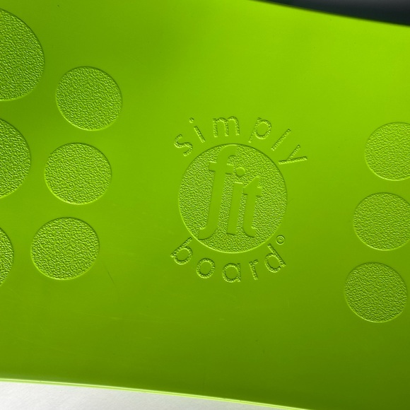 Simply Fit Board excercise Shark Tank famous Bright Green in Great condition - Picture 2 of 7